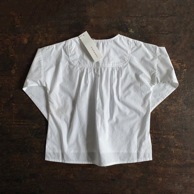 Kids Lightweight Cotton Poplin Dragonet Shirt - White