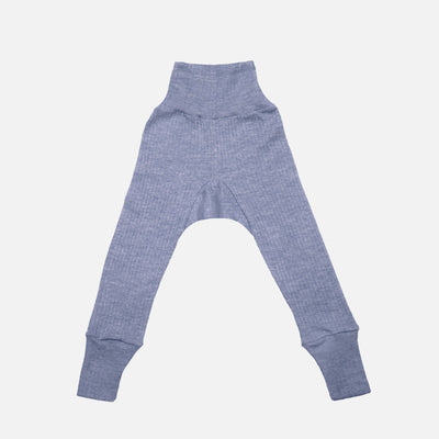 Baby Merino Wool/Cotton/Silk Pants - Marine