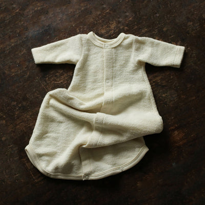 Merino Wool Terry Sleeping Bag - Natural