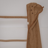 Cotton Bear Towel - Tobacco Brown
