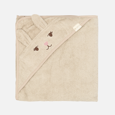 Cotton Bunny Towel - Oxford Tan