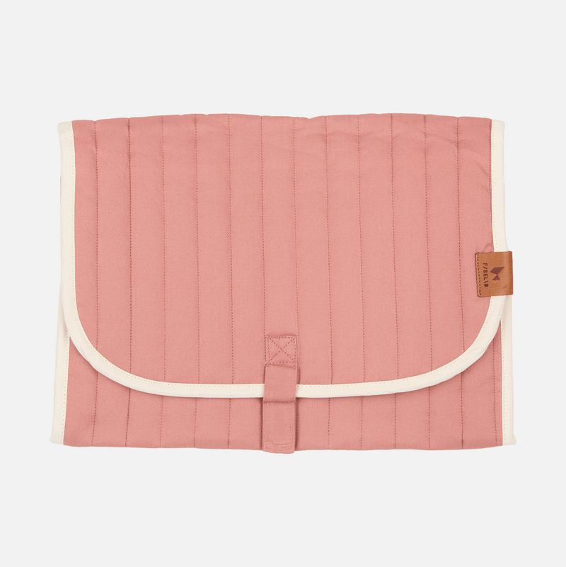Cotton Changing Mat - Ash Rose