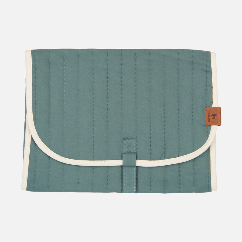Cotton Changing Mat - Goblin Blue