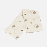 Cotton Elephant On The Air Muslin - Oxford Tan - Set of 4