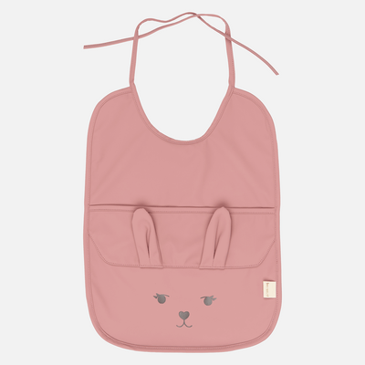 Bunny Bib - Ash Rose - Set of 2