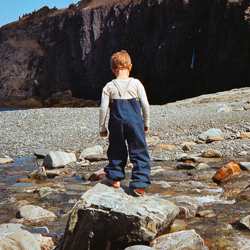Kids Waterproof Rainpants - Inkberry