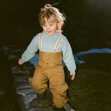 Kids Waterproof Rainpants - Ochre