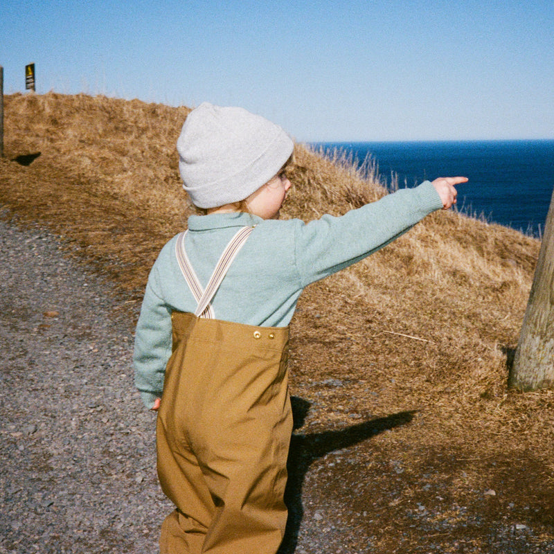 Kids Waterproof Rainpants - Ochre