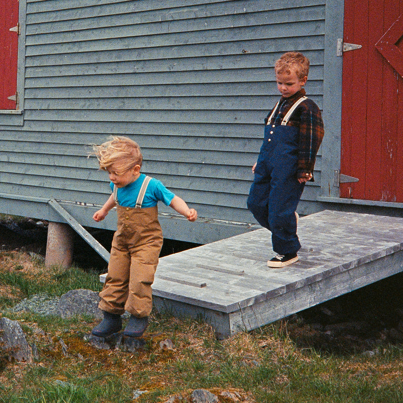 Kids Waterproof Rainpants - Ochre