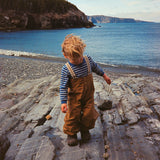 Kids Waterproof Rainpants - Ochre