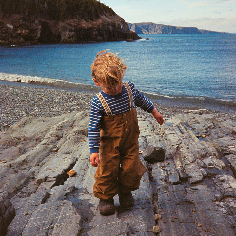 Kids Waterproof Rainpants - Ochre