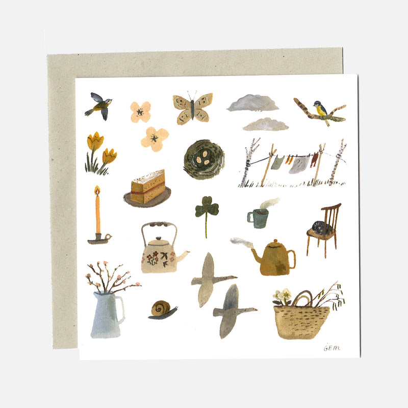 Greeting Cards Illustrated by Gemma Koomen - Spring -  More Options