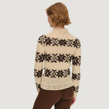 Women's Undyed Faroese Wool Vón Sweater - Off White