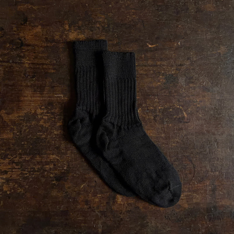 Adult’s Wool Socks - Black