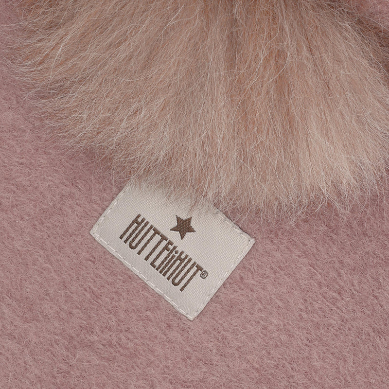 Baby & Kids Wool Felt Pom Pom Balaclava - Deauville Mauve