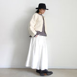Women's Hand Knit Wool Pelu Cardigan - White