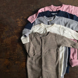 Baby & Kids Merino Wool Rib Pyjamas - Old Rose