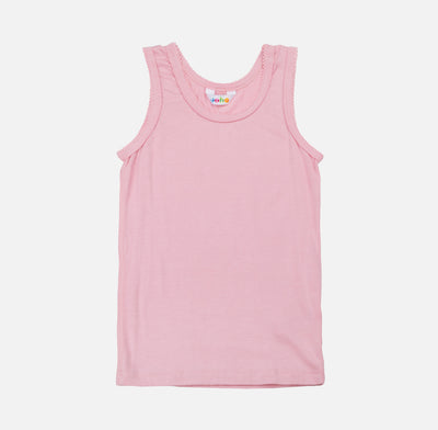 Kids Organic Bamboo Undershirt - Blush