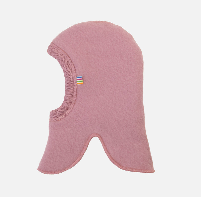 Baby & Kids Merino Wool Fleece Balaclava - Old Rose