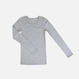 Women's Merino Wool Long Sleeve Top - Cloud
