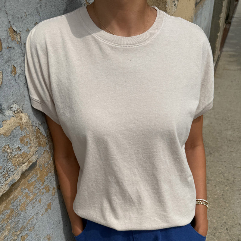 Women's Cotton Ease Tee - Rice