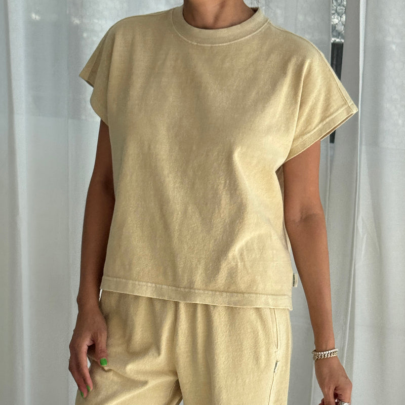Women's Cotton Jeanne Tee - Butter