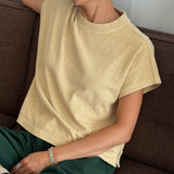 Women's Cotton Jeanne Tee - Butter