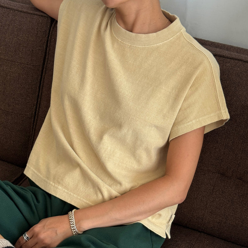 Women's Cotton Jeanne Tee - Butter