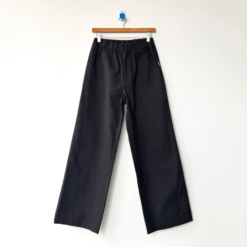 Women's Cotton Work Pants - Black