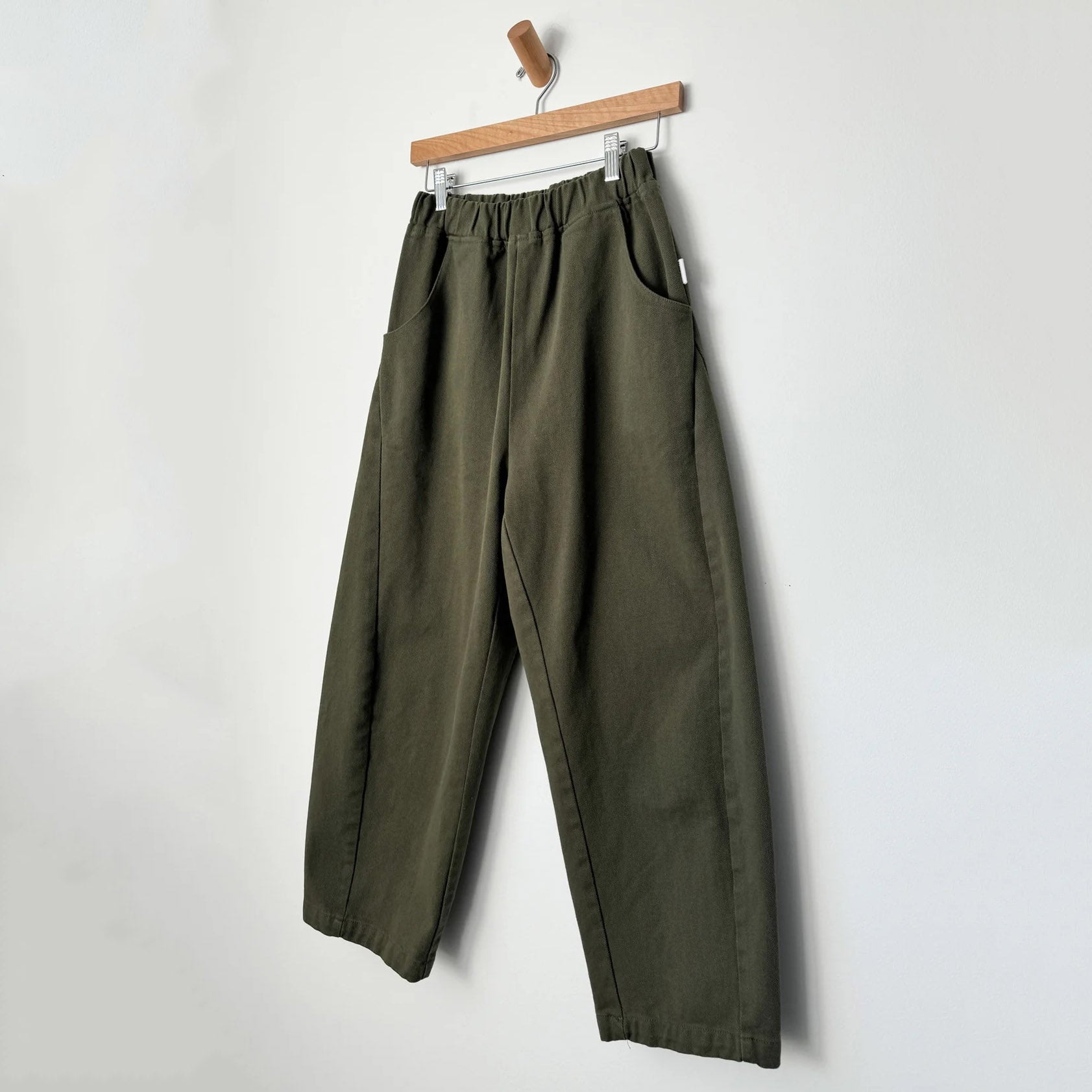 Women's Cotton Pants in green - sizes Small to Large – MamaOwl