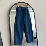 Women's Cotton Arc Pants - Blue Denim