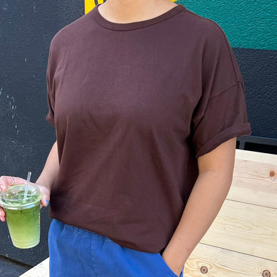 Women's Cotton Her Tee - Cocao