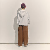 Kids Cotton Twill Relaxed pants - Toffee
