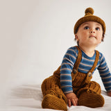 Baby Merino Wool Classic Booties - Nutmeg