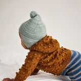 Baby Handknit Merino Wool Pointy Peak Hat - Onsen