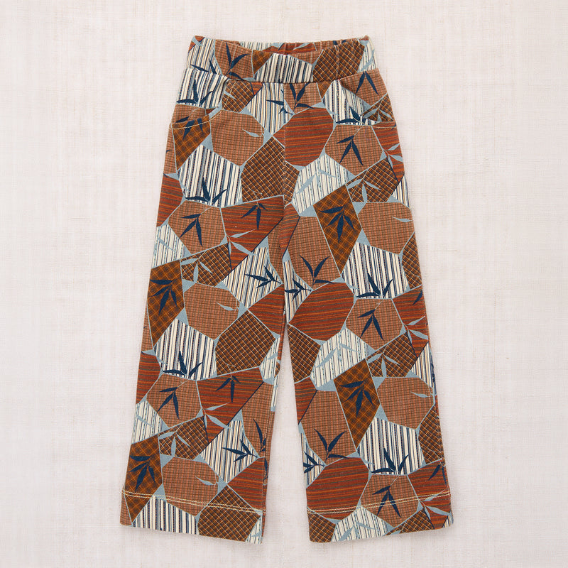 Kids Pima Cotton A-Pant - Rose Gold Kyoto