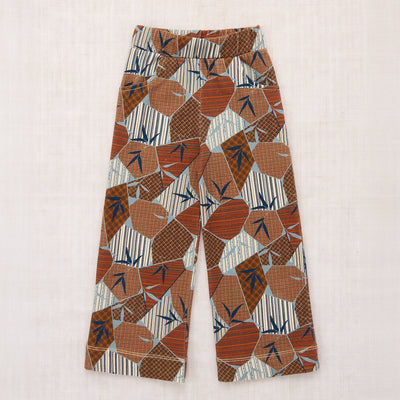 Kids Pima Cotton A-Pant - Rose Gold Kyoto