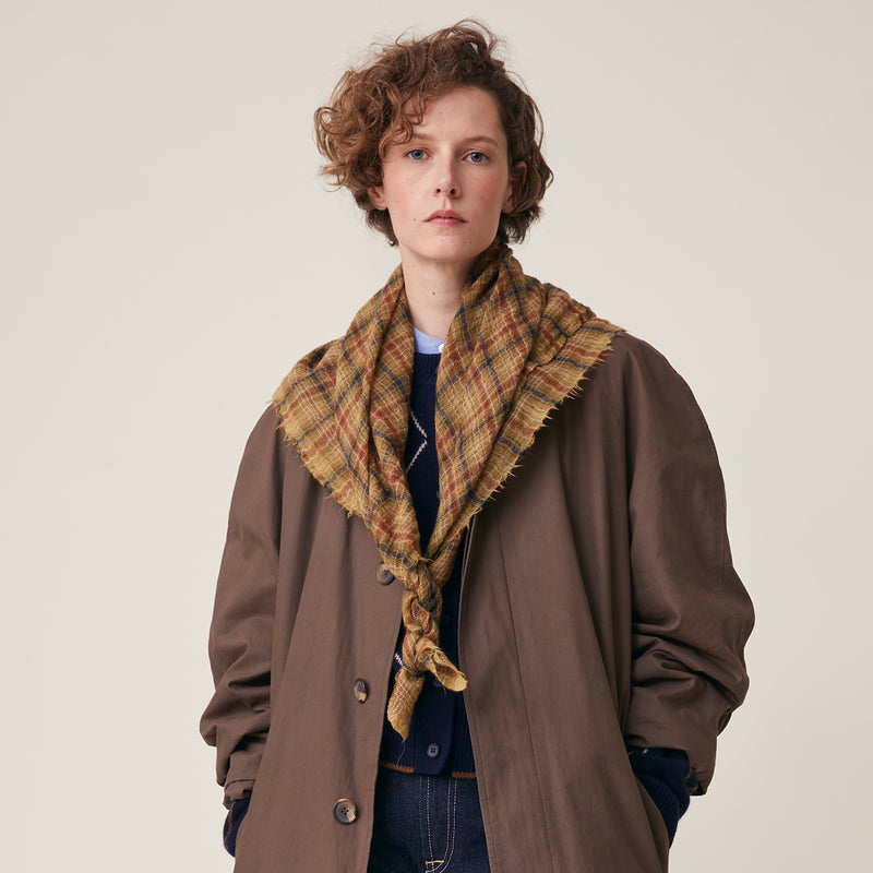 Adults Boiled Wool Edimbourg Scarf - No.800 Country