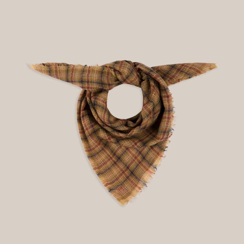Adults Boiled Wool Edimbourg Scarf - No.800 Country