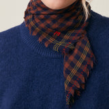 Adults Boiled Wool Galopin Scarf - No.849 Violin