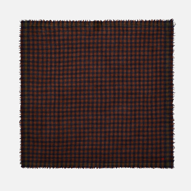 Adults Boiled Wool Galopin Scarf - No.849 Violin