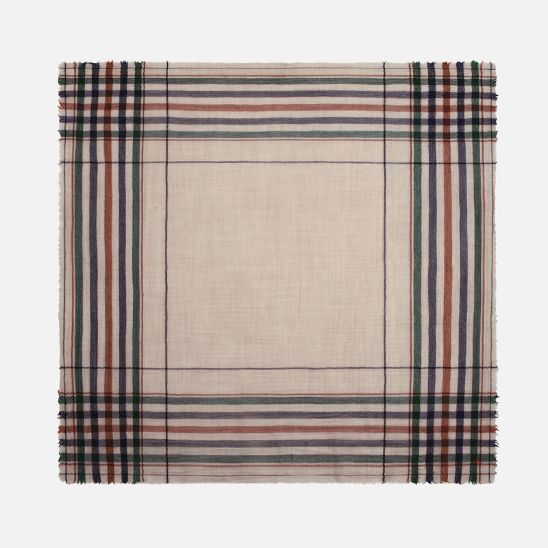 Adults Boiled Wool Nella Scarf - No.853 Celtic