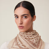 Adults Boiled Wool Olaf Scarf - No.676 Western