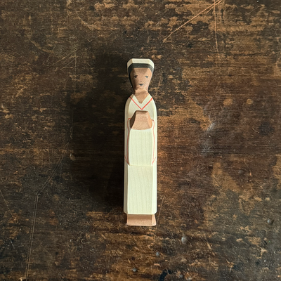 Handcrafted Wooden African Man