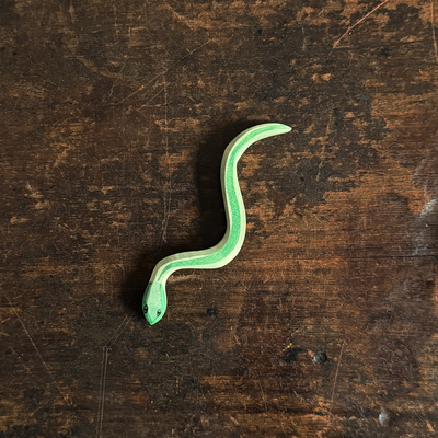 Handcrafted Wooden Snake