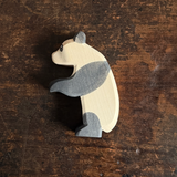 Handcrafted Wooden Standing Panda