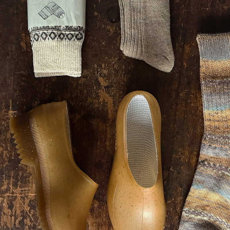 Adults Wool Socks - Earth