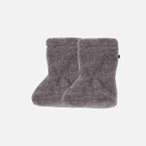 Baby Merino Fleece Booties - Slate