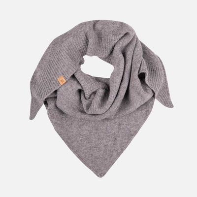 Women's Merino Wool/Cashmere Scarf - Grey Melange
