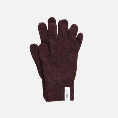 Women's Recycled Cashmere Anita Gloves - Brown Caffe
